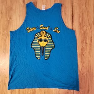 VTG Egypt Stars Sand Sea Tank Top